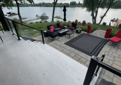 Revêtement de béton extérieur en époxy à Mont-St-Hilaire